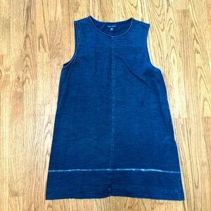 J.Jill Indigo Pure Jill dress 100% cotton size S.